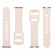 Tactical 796 Silicone Sport Band with Buckle for Apple Watch 42mm, 44mm, 45mm, Ultra 49mm (pink) 2