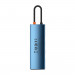 Baseus USB-C Metal Gleam Series 8-in-1 Hub (WKWG000103) - мултифункционален хъб за свързване на допълнителна периферия за устройства с USB-C (син) 6