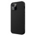 Nillkin Synthetic Fiber Carbon Case - силиконов (TPU) калъф за iPhone 13 (черен) 3