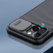 Nillkin CamShield Pro Case - хибриден удароустойчив кейс за iPhone 13 (черен) 8