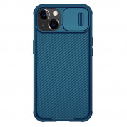 Nillkin CamShield Pro Case - хибриден удароустойчив кейс за iPhone 13 (син)