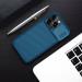 Nillkin CamShield Pro Case - хибриден удароустойчив кейс за iPhone 13 Pro (син) 16