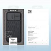 Nillkin CamShield Pro Case - хибриден удароустойчив кейс за iPhone 13 Pro (син) 16