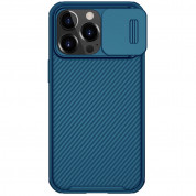 Nillkin CamShield Pro Case - хибриден удароустойчив кейс за iPhone 13 Pro (син)