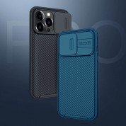 Nillkin CamShield Pro Case - хибриден удароустойчив кейс за iPhone 13 Pro (син) 5