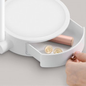 Baseus Smart Beauty Makeup Mirror (DGZM-02) - огледало с LED светлина и отделение за гримове (бял) 11
