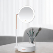Baseus Smart Beauty Makeup Mirror (DGZM-02) - огледало с LED светлина и отделение за гримове (бял) 12