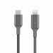 Belkin Boost Charge Smart LED USB-C to Lightning Cable - MFI сертифициран USB-C към Lightning кабел за Apple устройства с Lightning порт (120 см) (сив) 1