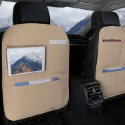 Multifunctional Car Seat Organizer - сгъваем органайзер за седелаката на автомобил (бежов) 1