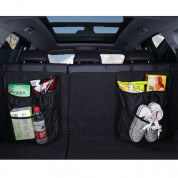 Foldable Rear Seat Multifunctional Trunk Organizer - сгъваем органайзер за багажника на автомобил (черен) 3
