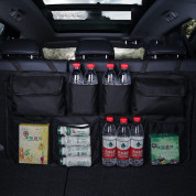 Foldable Rear Seat Multifunctional Trunk Organizer - сгъваем органайзер за багажника на автомобил (черен) 1