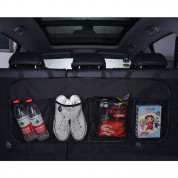 Foldable Rear Seat Multifunctional Trunk Organizer - сгъваем органайзер за багажника на автомобил (черен)