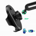 Ugreen Car Cup Phone Holder Mount - универсална поставка за кола за смартфони с дисплеи от 4.7 до 7.2 инча (черен) 6