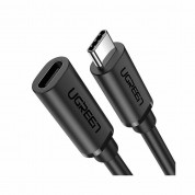 Ugreen USB-C Extension Cable - удължителен USB-C кабел (100 см) (черен)