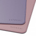 Satechi Dual Sided Eco-Leather Deskmate - дизайнерски кожен пад за бюро (розов-лилав) 2
