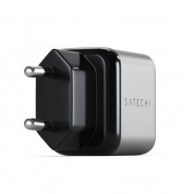 Satechi 20W USB-C Wall Charger - захранване с USB-C изход с технология за бързо зареждане (сив) 3