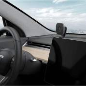 Spigen OneTap Tesla Model Y/3 Magnetic Car Mount - магнитна поставка за кола съвместима с Tesla автомобили за iPhone с Magsafe (черен) 8