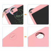 Panda Drawing Tablet - детски таблет за рисуване и писане с екран 9 инча (розов) 4