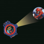 Lexibook Spider-Man Children's Projection Watch with 20 Images - детски часовник със силиконова каишка (син-червен) 2