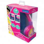 Lexibook Disney Princess Bluetooth & Wired Foldable Headphones - безжични слушалки подходящи за деца (розов) 4