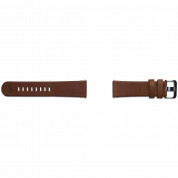 Samsung Essex Leather Band GP-R815BREEAAB - оригинална кожена каишка за Samsung Galaxy Watch и всеки часовник с 20мм захват (кафяв) 1