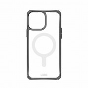 Urban Armor Gear Plyo Case With MagSafe - удароустойчив хибриден кейс с MagSafe за iPhone 13 Pro Max (черен-прозрачен) 4