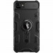 Nillkin CamShield Armor Hard Case - хибриден удароустойчив кейс с пръстен против изпускане за iPhone SE (2022), iPhone SE (2020), iPhone 8, iPhone 7 (черен) 1