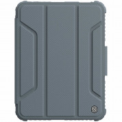 Nillkin Bumper PRO Protective Stand Case - удароустойчив хибриден кейс за iPad mini 6 (2021) (тъмносив)