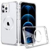 ESR CH HaloLock MagSafe Case - хибриден удароустойчив кейс с MagSafe за iPhone 12, iPhone 12 Pro (прозрачен)