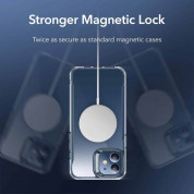 ESR CH HaloLock MagSafe Case - хибриден удароустойчив кейс с MagSafe за iPhone 12, iPhone 12 Pro (прозрачен) 6