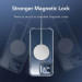 ESR CH HaloLock MagSafe Case - хибриден удароустойчив кейс с MagSafe за iPhone 12, iPhone 12 Pro (прозрачен) 7