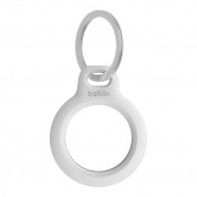 Belkin Secure Holder with Key Ring - надежден ключодържател за Apple AirTag (бял) 5