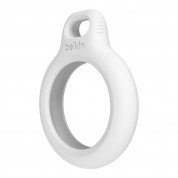 Belkin Secure Holder with Key Ring - надежден ключодържател за Apple AirTag (бял) 3