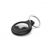 Belkin Secure Holder with Key Ring 4 Pack - комплект от 4 броя надеждни ключодържатели за Apple AirTag (черен) 1