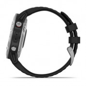 Garmin Fenix 6 - мултиспорт GPS часовник (сребрист с черна каишка)  4