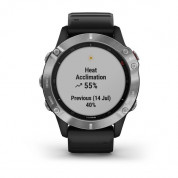 Garmin Fenix 6 - мултиспорт GPS часовник (сребрист с черна каишка)  7