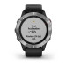 Garmin Fenix 6 - мултиспорт GPS часовник (сребрист с черна каишка)  8