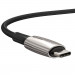 Baseus Water Drop USB-C to USB-C Cable PD 2.0 60W (CATGH-J09) - кабел с въжена оплетка за устройства с USB-C порт (100 см) (черен) 4