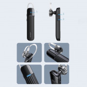 Joyroom Single Wireless Bluetooth Earphone with Mic - безжична Bluetooth слушалка за мобилни устройства (черен) 9