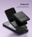 Ringke Slim PC Case - поликарбонатов кейс за Samsung Galaxy Z Flip 3 (черен) 2