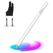 Joyroom Excellent Series Passive Capacitive Pen - универсална писалка за iPad и мобилни устройства (бял) 2
