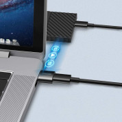 Joyroom Adapter USB-A to USB-C - комплект два броя адаптери от USB-A мъжко към USB-C женско (2 броя)(черен) 2