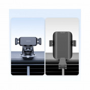 Joyroom Dashboard Car Phone Holder with Adjustable Arm - универсална разтягаща се поставка за таблото на кола за смартфони (черен) 3