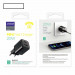 Joyroom Mini Fast Charger 20W - захранване за ел. мрежа с USB-A и USB-C изходи и технология за бързо зареждане (черен) 7