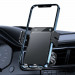 Joyroom Triaxial Electric 15W Wireless Charging Car Holder Suit - поставка за радиатора или таблото на кола с безжично зареждане за мобилни устройства (черен) 10