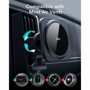ESR Halolock MagSafe Vent Car Mount for iPhones with Magsafe (black) 3