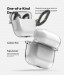 Ringke AirPods 3 Hinge Case - твърд поликарбонатов кейс за Apple AirPods 3 (прозрачен) 8