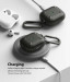 Ringke AirPods 3 Onyx Case - силиконов удароустойчив калъф с карабинер за Apple AirPods 3 (черен) 4