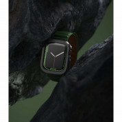 Ringke Air Sports Case - силиконов (TPU) кейс за Apple Watch 7 41мм (черен) 2