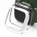 Ringke 2x Slim Watch Case - комплект от два броя качествен твърд кейс за Apple Watch 7 45мм (прозрачен и бял) (2 броя) 1
